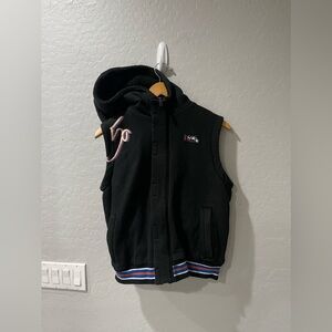 Vintage Y2K G-Unit 50 Cent Fleece‎ Hoodie Vest Medium